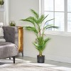 NicBex Artificial Tree Faux Plants 4FT Artificial Palm Tree Indoor with Natural Wood Trunk, Room Decor for Home, Porch - 4 of 4