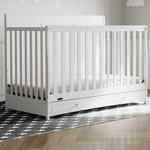 Graco Asheville 5-in-1 Convertible Crib with Drawer - 1 of 4