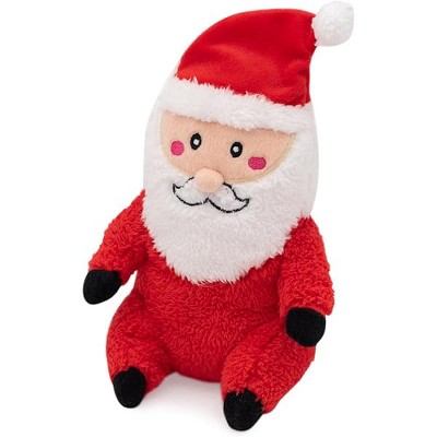 ZippyPaws Cheeky Chumz Christmas Dog Toy - Plush Squeaky Holiday Dog Gifts for Small & Medium Puppy Dogs, Interactive Hide...