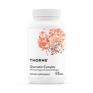 THORNE Quercetin Complex (Formerly Quercenase) - Nutritional Support for Seasonal Allergies* - 60 Capsules - 60 Servings - 1 of 4