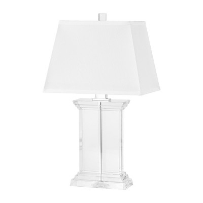 Schmidt Crystal Table Lamp - CTL1032 - Clear/Chrome - Safavieh Couture