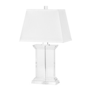 Schmidt Crystal Table Lamp - CTL1032 - Clear/Chrome - Safavieh Couture - 1 of 4