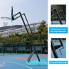 APRILSOUL Portable Basketball Goal 8 Backboard Wheels Teens Youth Indoor Outdoor - 4 of 4