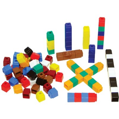 Unifix Cubes, Ten Assorted Colors, Set of 500