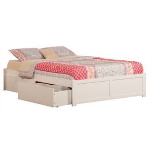 Platform Bed with Drawers & Charger - Modern Storage Bed Frame - Underbed Storage Solutions - 1 of 1