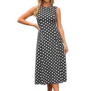 chinese dress ladies Nellie Maxi Dress | Brown Polka Dot | Womens
