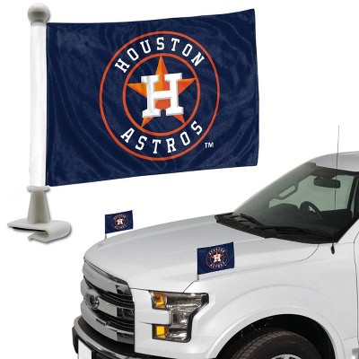 MLB Houston Astros Ambassador Car Flags - 2pk