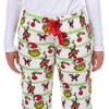Seven Times Six Dr. Seuss The Grinch Pajama Pants Women's Ugly Sweater Lounge PJ Bottoms - 3 of 4