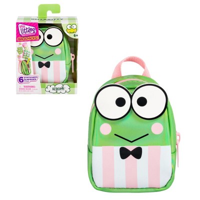 Real Littles Hello Kitty and Friends 3" Inch Micro Collectible Backpack with 6 Surprise Inside!, Keroppi