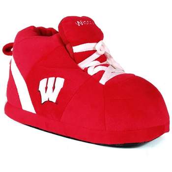 NCAA Wisconsin Badgers Original Comfy Feet Sneaker Slippers