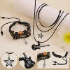 Y2K Star Necklace & Bracelet Set, Handmade Fairycore Grunge Gothic Punk Jewelry For Women & Men - 3 of 4