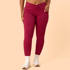 Blogilates Women's Crisscross High-Rise Leggings - 1 of 4