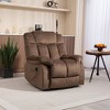Velvet Power Lift Recliner Chair for Elderly with Remote Control, Oversized Anti-Skid Fabric & Heavy-Duty Frame - 3 of 4