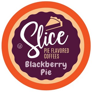 Slice Flavored Coffee Pods for Keurig 2.0 Brewers, Blackberry Pie, 40 Count - 1 of 4