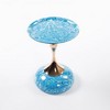 NicBex Mermaid Tail Round End Table Living Room, Metal Pedestal Side Table with Tray Top, Modern Bedroom Nightstand, Small Coffee Table, Small Table - 3 of 4