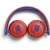 Refurbished: JBL Jr310BT Kids Wireless On-Ear Headphones Bluetooth Headphones with Microphone (Red) Small - Manufacturer Refurbished - 2 of 3