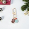Unique Bargains Christmas Keychain Lobster Clasp Zinc Alloy 2.17" 1 Pc - 4 of 4