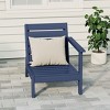 WestinTrends Avalon Outdoor Patio HDPE Right Arm Facing Deep Seating Corner Chair - 2 of 4