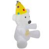 Northlight LED Lighted Inflatable Happy Birthday Bear Outdoor Decoration - 4' - image 3 of 4