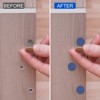 Unique Bargains Self Adhesive PVC Waterproof Screw Hole Stickers - 4 of 4