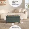 StorageBud Storage Ottoman for Bedroom End of Bed, Faux Leather Storage Bench, Large Storage Ottoman Bench, Entryway Bench with Storage - 4 of 4