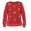 Collections Etc Sparkling Faux Crystal Snowflake Embellished Pullover - 4 of 4
