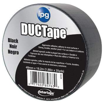 IPG JobSite 1.88 in. W X 20 yd L Black Duct Tape