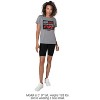 Women's Top Gun Mach 2 Hair On Fire Loose T-Shirt Athletic Heather - 3 of 4
