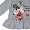 Disney Minnie Mouse Mickey Mouse T-Shirt and Leggings Outfit Set Infant to Big Kid - 2 of 4