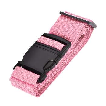 Unique Bargains PP Travel Bag Packing Luggage Straps with Buckle Label