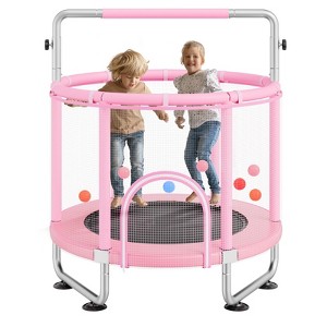 55" Kids Trampoline with Safety Net - 1 of 4