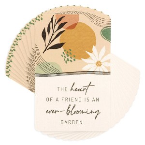 Dicksons Heart of A Friend 2.5 x 3.8 Inch Keepsake Bookmark Pocketcard Pack of 12 - 1 of 4