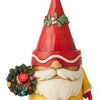 Jim Shore 4.0 Inch Trimmed In Color Crayola Gnome Wreath Gnome Figurines - 3 of 3