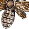 Saro Lifestyle Bumble Bee Napkin Ring, Bronze (Set of 4) - 3 of 3