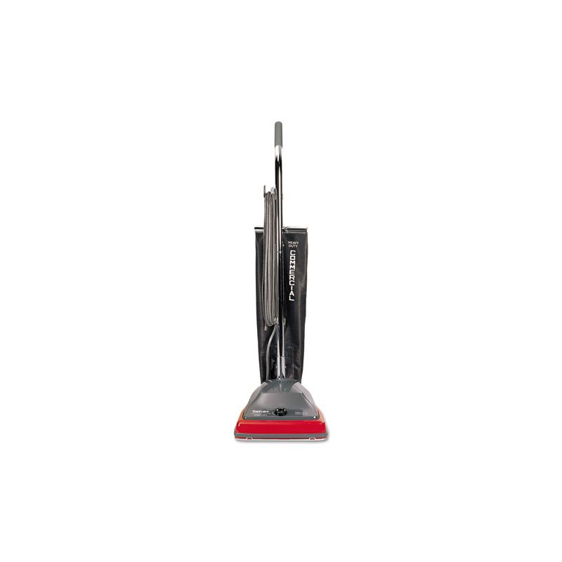 Sanitaire TRADITION Upright Vacuum SC679J, 12" Cleaning Path, Gray/Red/Black, 1 of 5