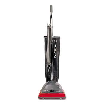 Sanitaire TRADITION Upright Vacuum SC679J, 12" Cleaning Path, Gray/Red/Black
