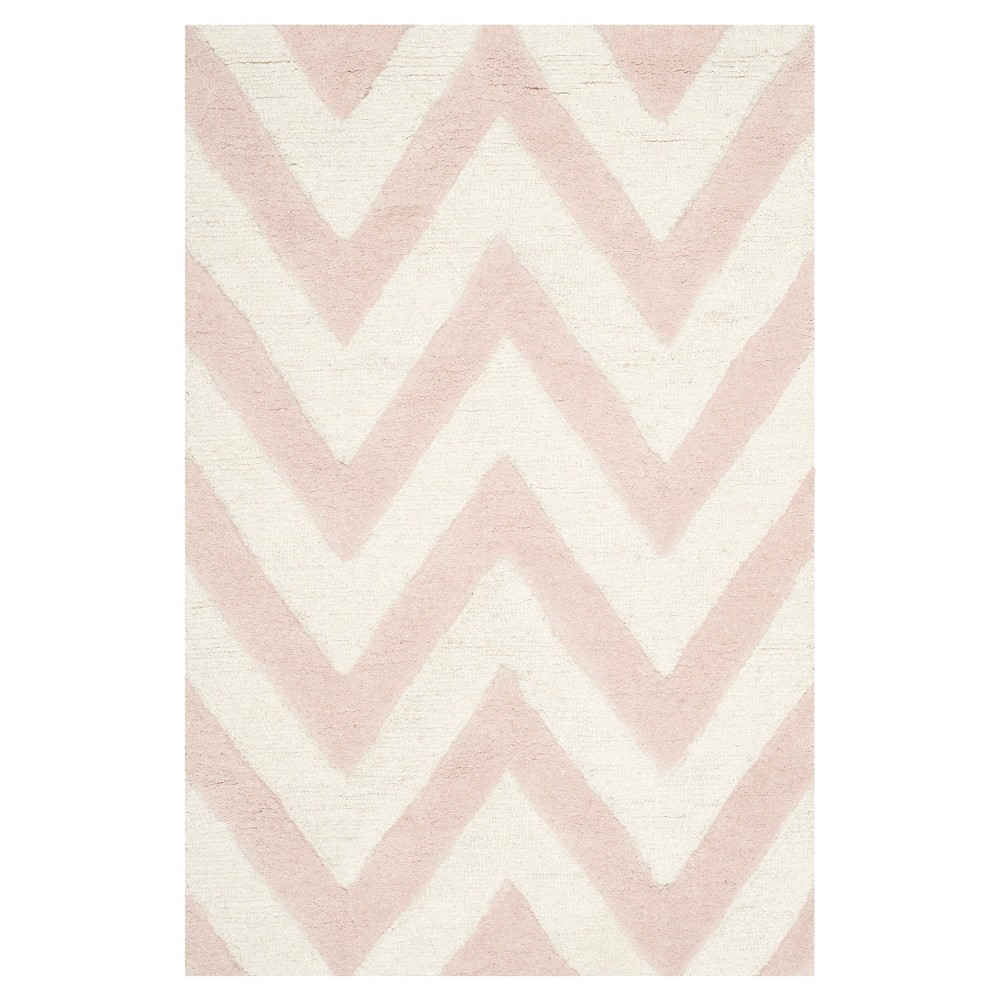 Dalton Textured Rug - Light Pink/Ivory (2'x3') - Safavieh