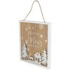Northlight Lighted "This Is As Merry As It Gets" Christmas Wall Sign - 13.75" - 3 of 4