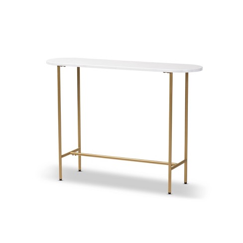 Marble console table deals target