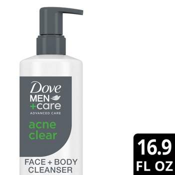 Dove Men+Care Advanced Care Acne Clear Face & Body Cleanser - 16.9 fl oz