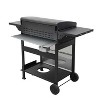 BestParts 4 Burner Propane Grill Outdoor Griddle 49200 BTU Enameled Grill Frame Foldable Side Table for Patio Cooking Stainless Steel - 2 of 4