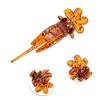 Unique Bargains Fashion Six-Petal Flower Hair Clips Hairdo Clip 1 Pc - 2 of 4