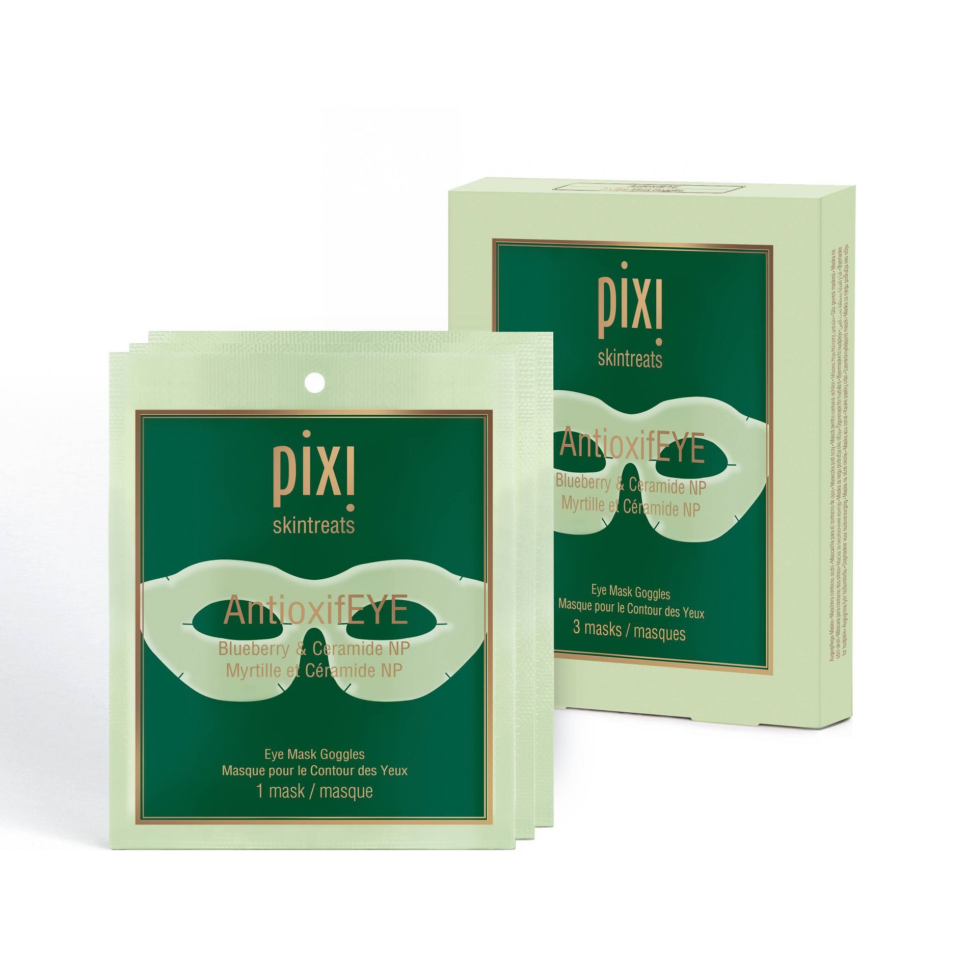 Pixi AntioxifEYE Eye Mask Goggles - 3pk