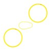 Yamato Pedal Id 1:9 Scale Bicycle: Tire & Chain Set: Yellow - 2 of 4