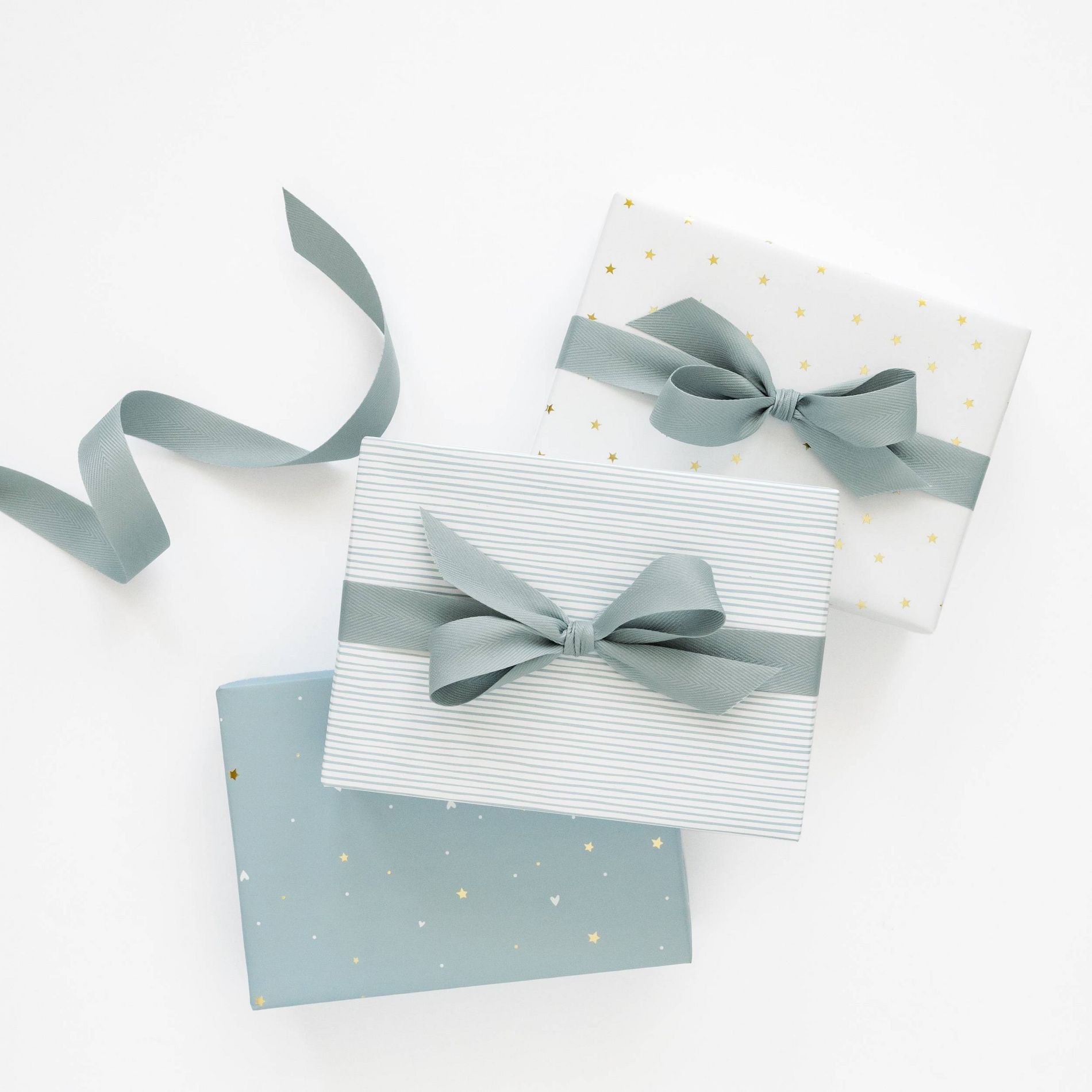 Blue and White Gift Wrap Trio - Sugar Paper™ + Target