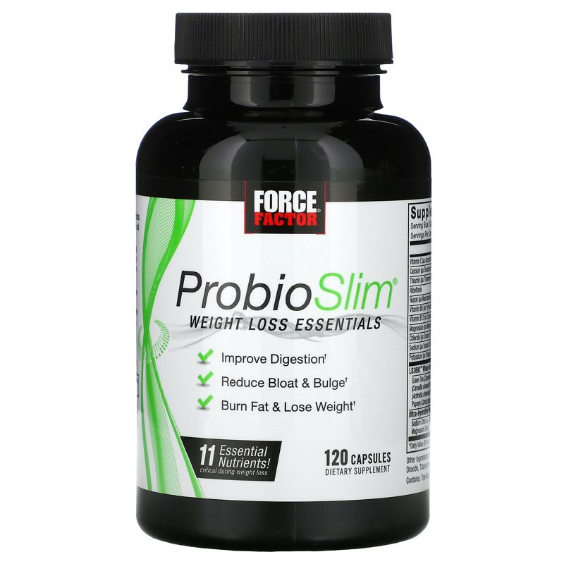 Force Factor ProbioSlim, Weight Loss Essentials, 120 Capsules, 3 of 4