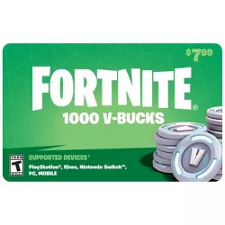 Fortnite V-Bucks Gift Card (Digital)