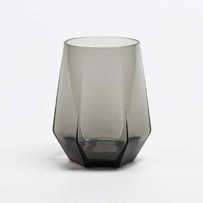over&back 17.7 fl oz Facet Stemless Wine Glass