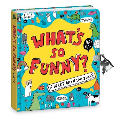 MindWare Peaceable Kingdom What's So Funny Diary (Jokes Reveal Diary) - Stationery