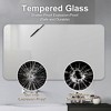 FONTOI Bathroom Vanity Wall Mounted Mirror Fog Waterproof Durable Modern Home Accent for Bathroom Bedroom Living Room, Clear, 39.37"*29.53"*1.97" - 4 of 4